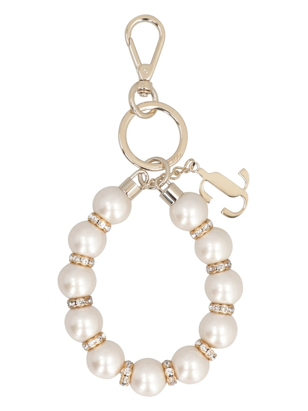 Sphere Pearl Decorated Key Ring