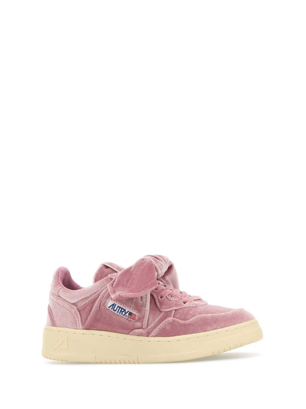 Autry Pink Low Top Sneakers