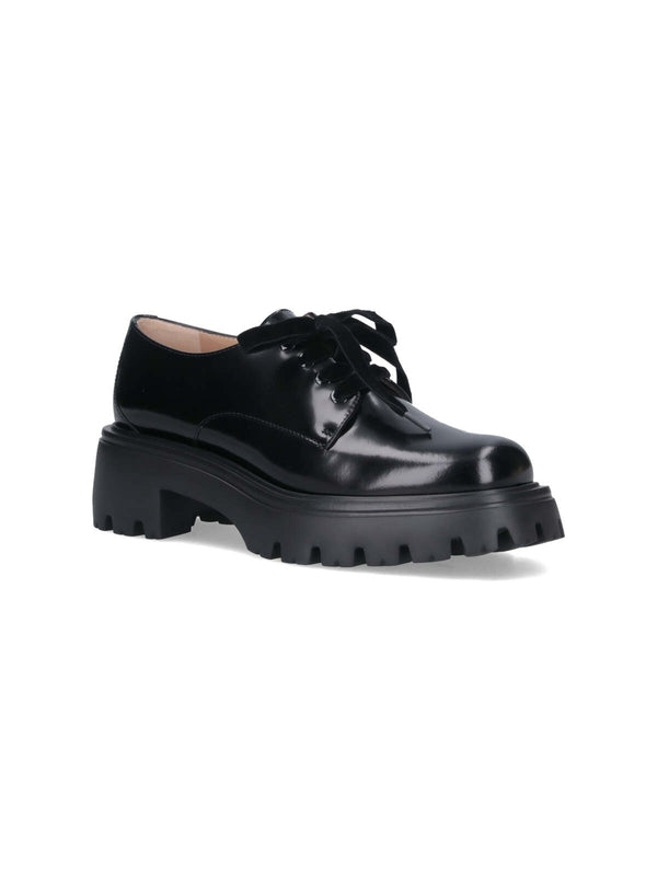 Emerson Leather Lace-Up Shoes - Jente