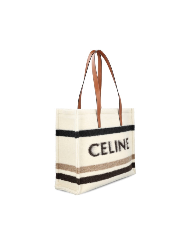 Cabas Jacquard Logo Large Tote Bag