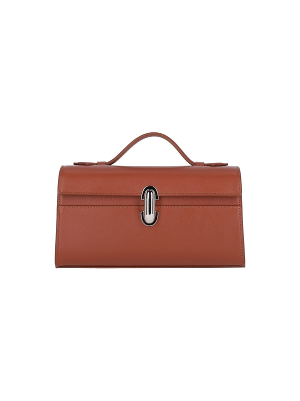 Savette Brown Tote Bags