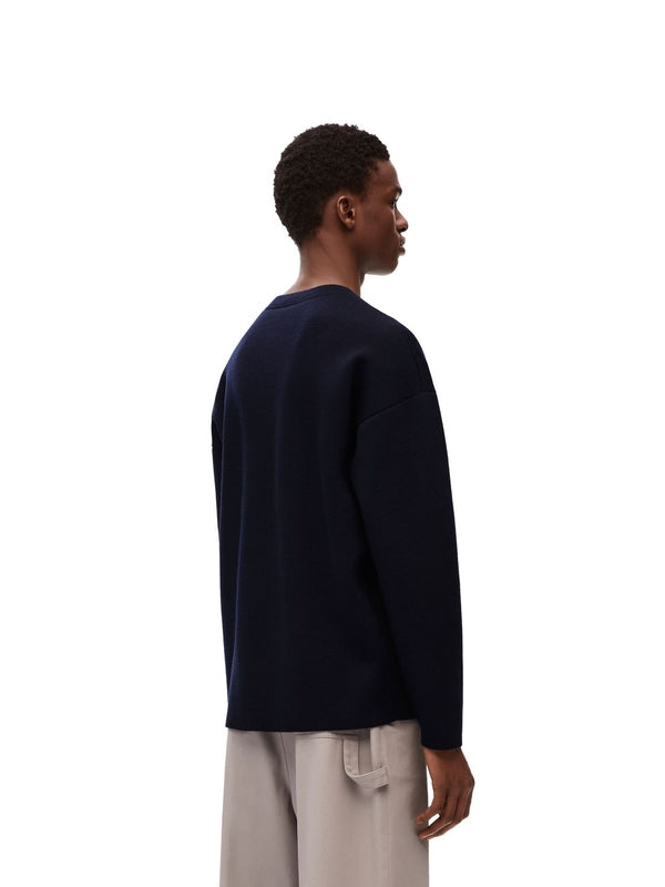 Anagram 徽标压花羊毛
针织