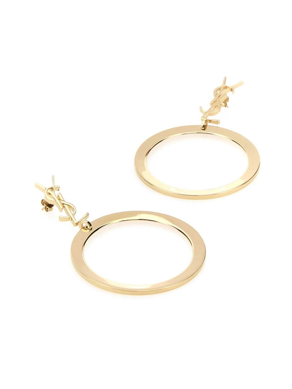 Cassandra
  Pendant Hoop Earrings