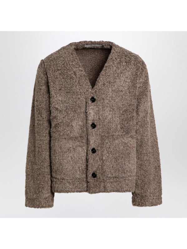 Arlo Brushed Fleece Cardigan