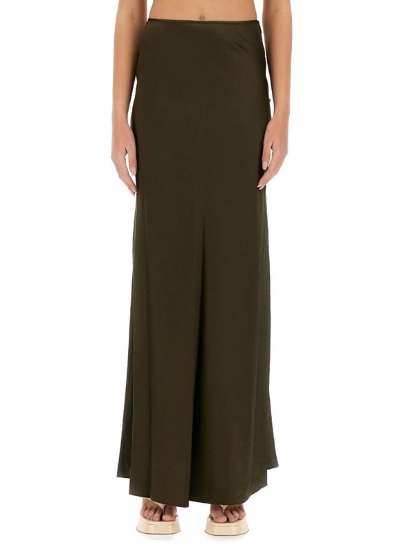 Odin Silk Maxi Skirt