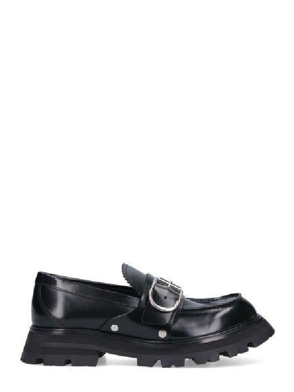 Wander Buckle Strap Leather
  Loafers