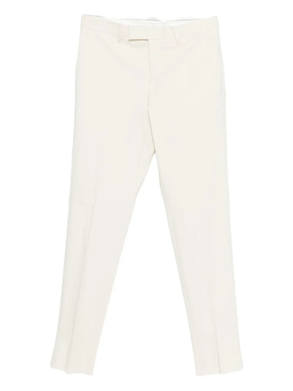 Lardini White Tailored Pants