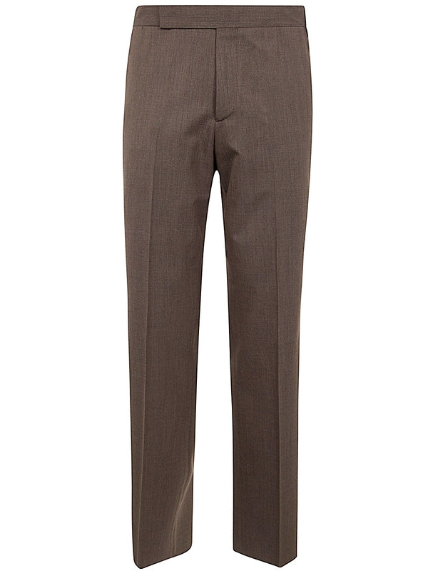 Wool Blend Tailored Pants