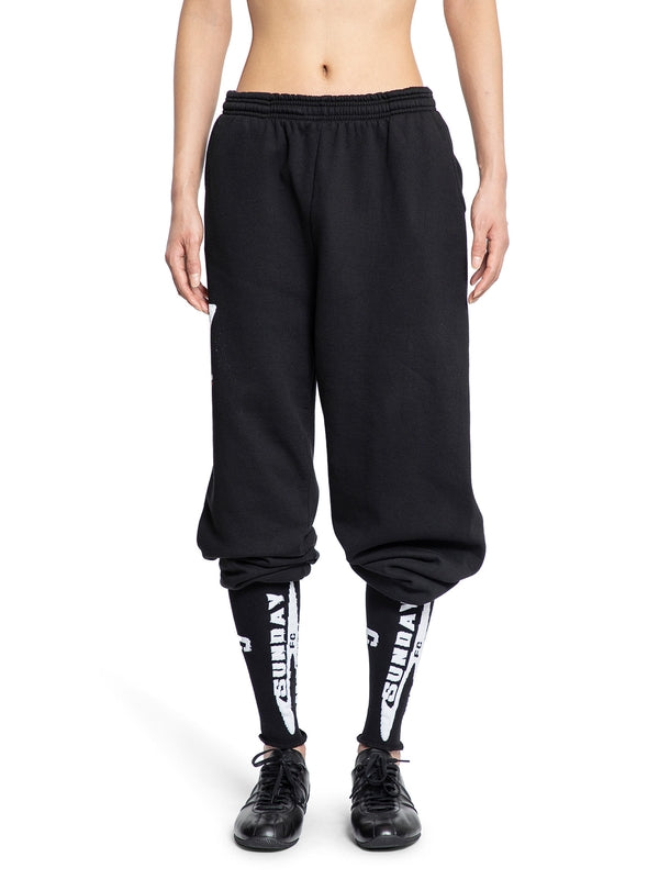 Elastic Panel Detail Sweatpants