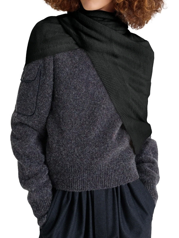 Alpaca Wrap Drape Scarf