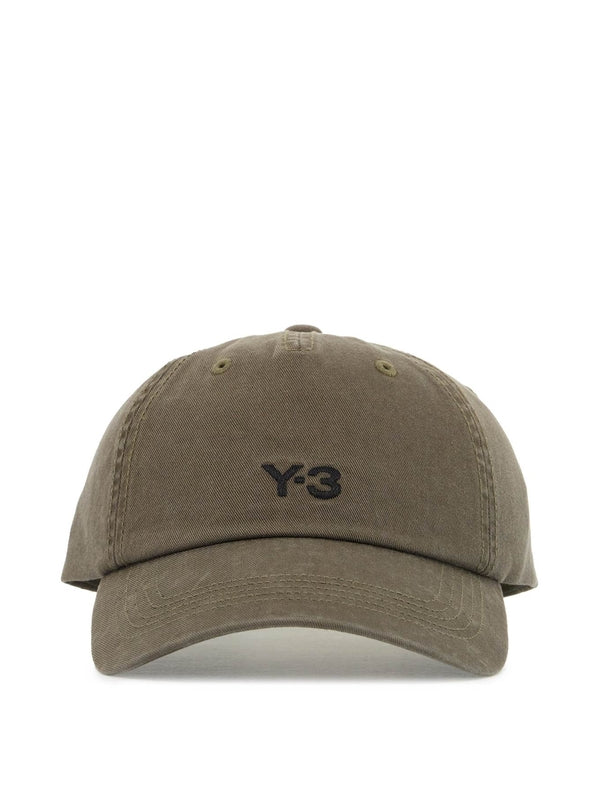 Y-3 - Logo Embroidery Cotton Cap - Jente