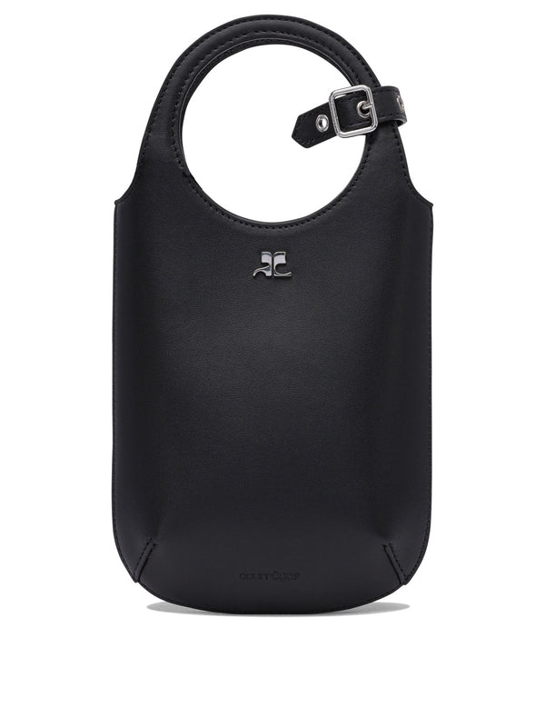 Slim Holly Leather Tote Bag