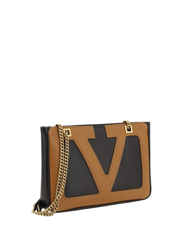 Chez Logo Lambskin Crossbody
  Bag
