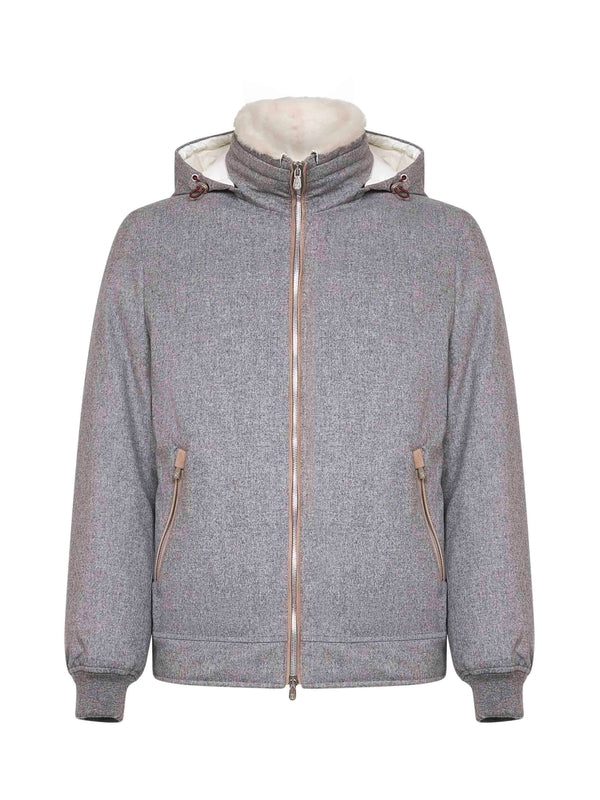 Brunello Cucinelli Grey Down