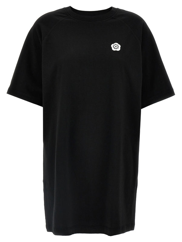 Bokeh Flower
  Short Sleeve Mini Dress