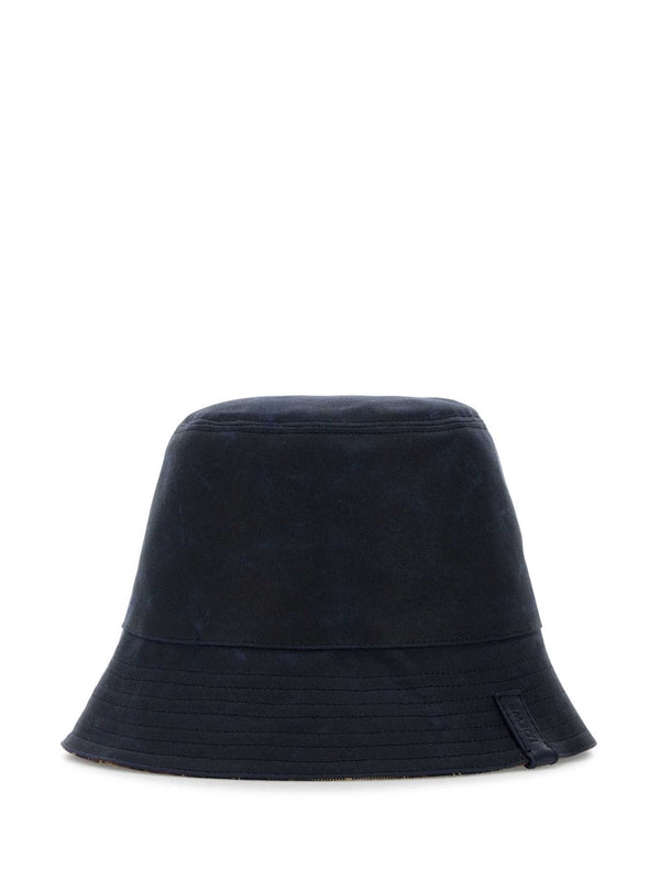 Logo Patch Cotton Bucket Hat