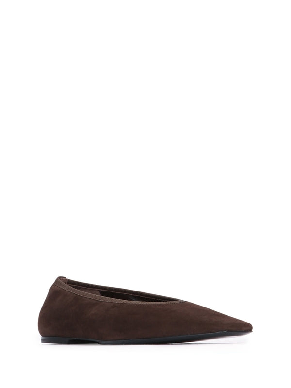 Toteme Brown Flat Shoes