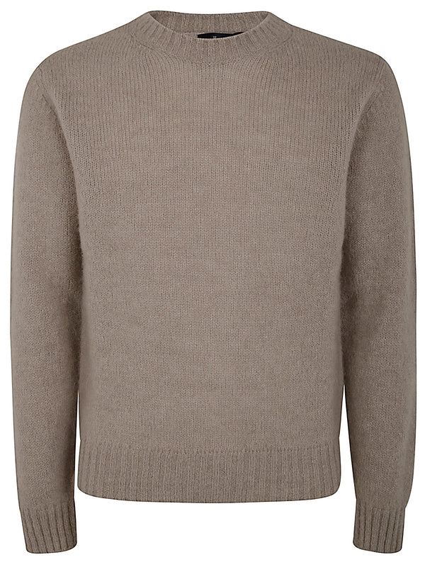 Alpaca Blend Crewneck Knit