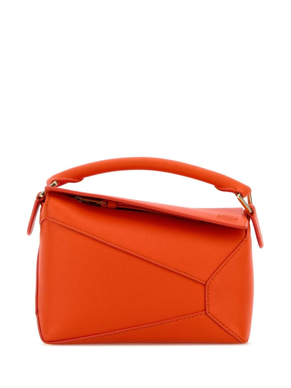 拼图小牛皮迷你斜挎包