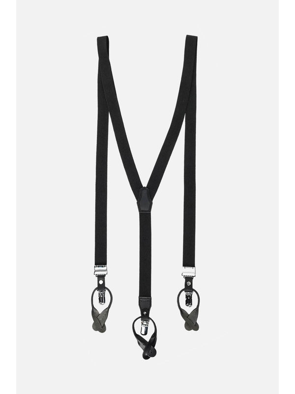 Yohji Yamamoto Black Suspenders