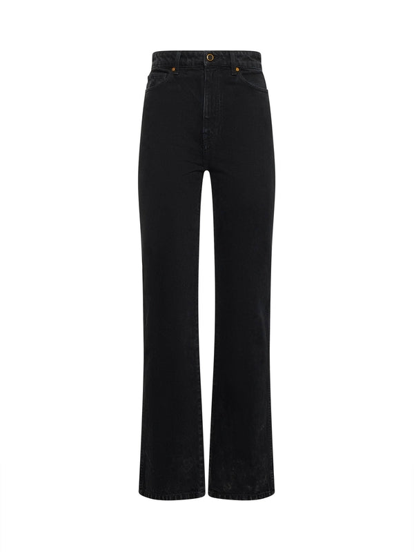 Khaite Black Denim Pants
