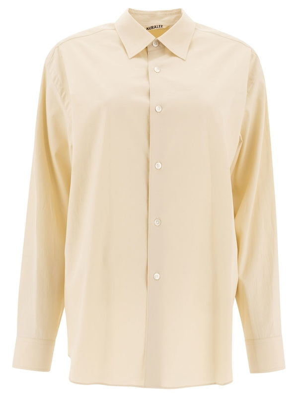 Beige Cotton Shirt