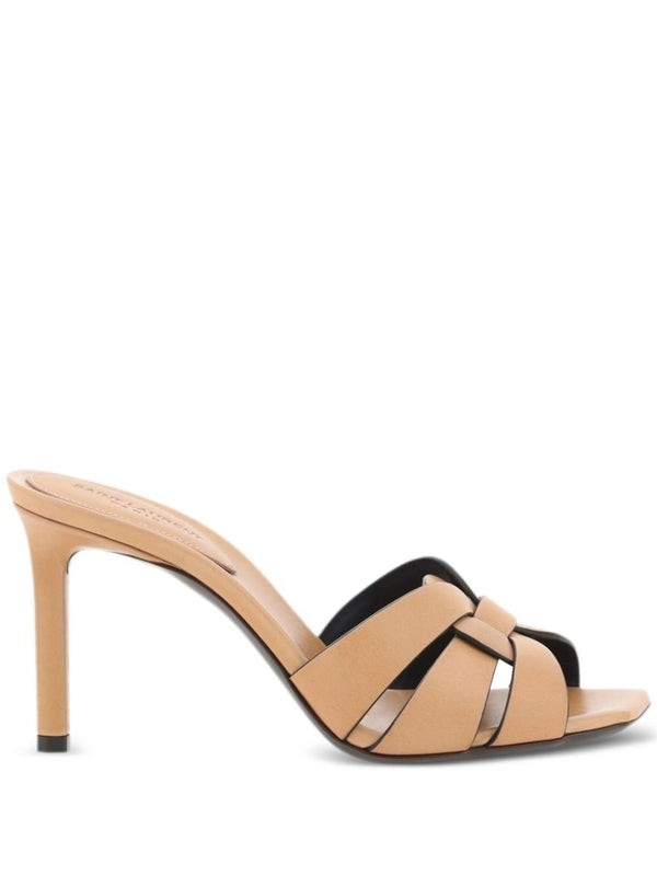 Tribute Leather Sandal Heels