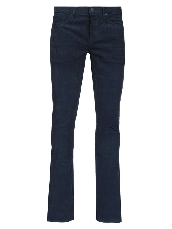 12 Waves Corduroy Slim-Fit Pants