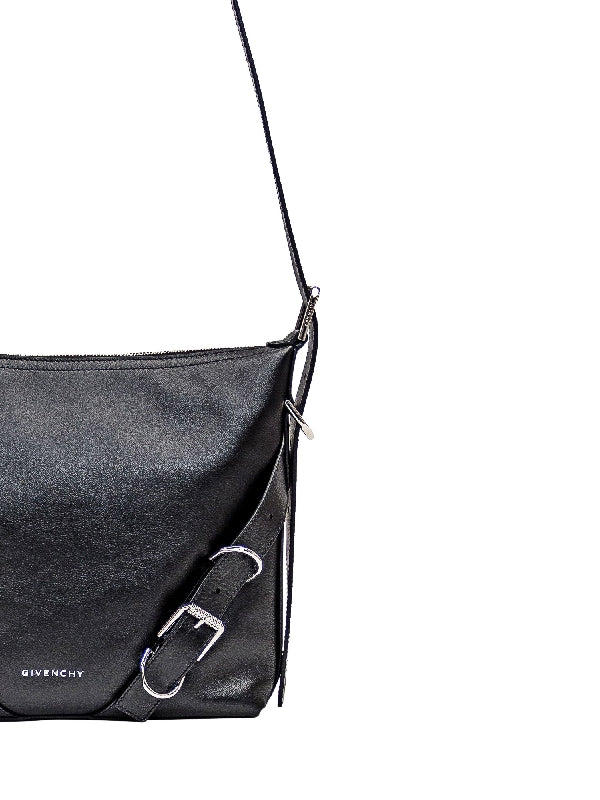 Voyou Grained Leather Crossbody Bag