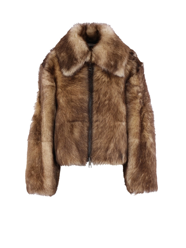 Co Brown Fur & Shearling