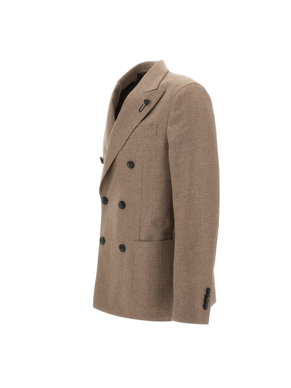 Lardini Brown Tailored Jackets