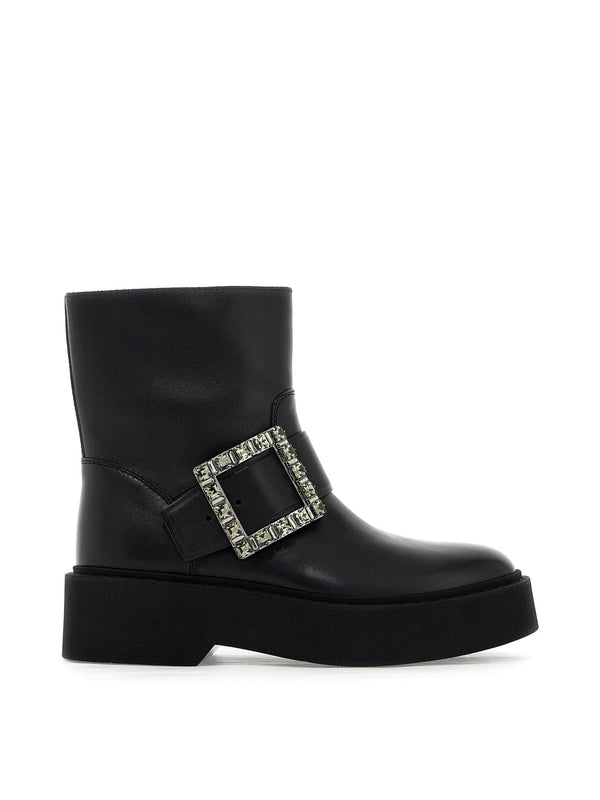 Viv Rangers Jewel Buckle Ankle
  Boots