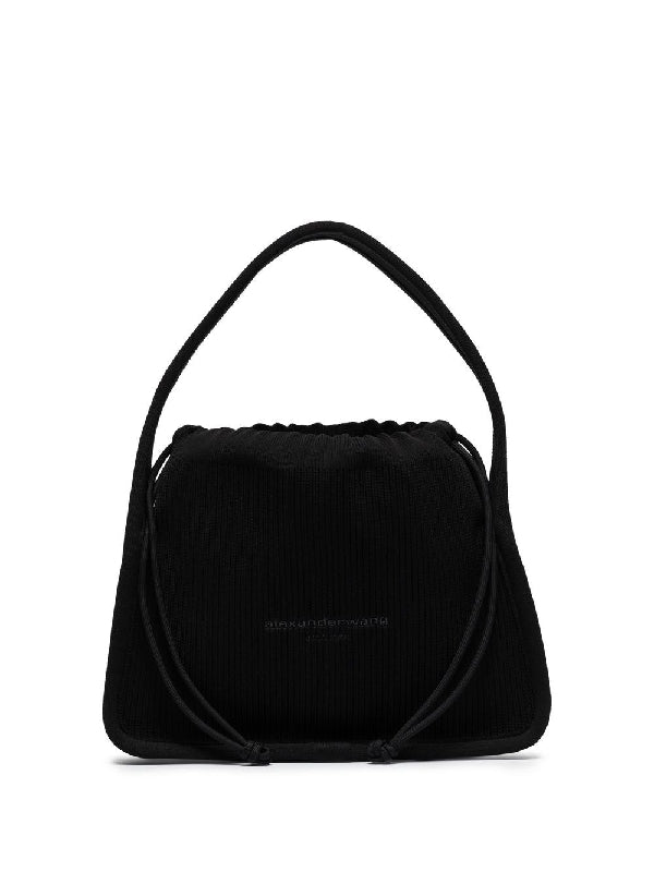 Ryan Ribbed Knit Small Bucket Bag