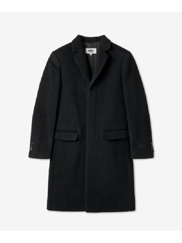 Wool Mohair Single Coat