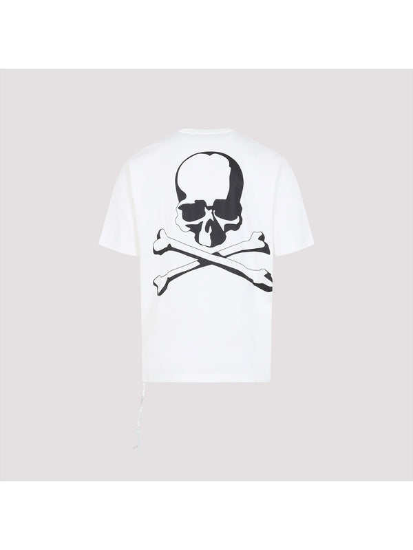 Skull Printing Strap Short Sleeve T-shirt