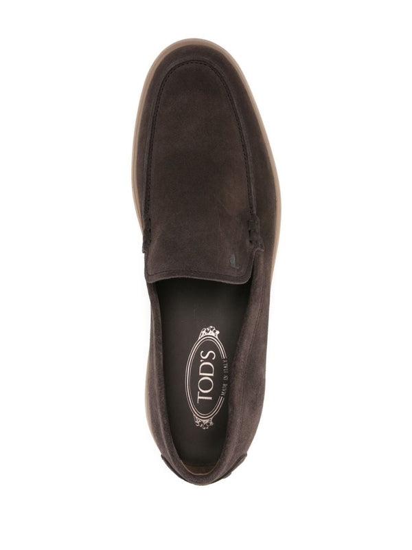 Brown Suede Driving Shoes