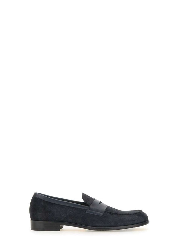 Ducals Navy Loafers