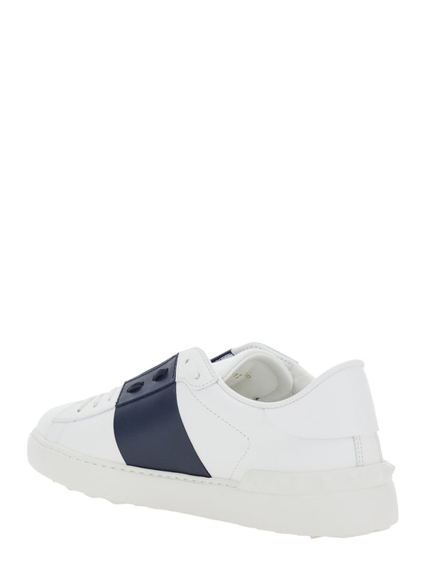 Valentino White Low Top Sneakers