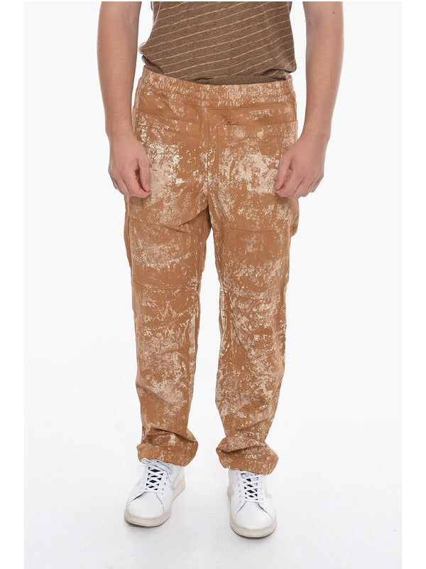 Washing Effect Over Dye Pants