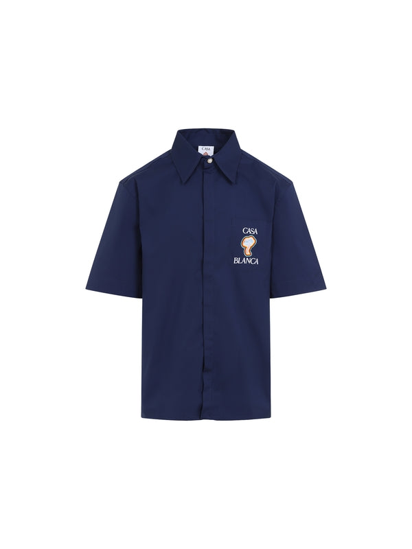 Pocket Logo Detail Short Sleeve Shirt