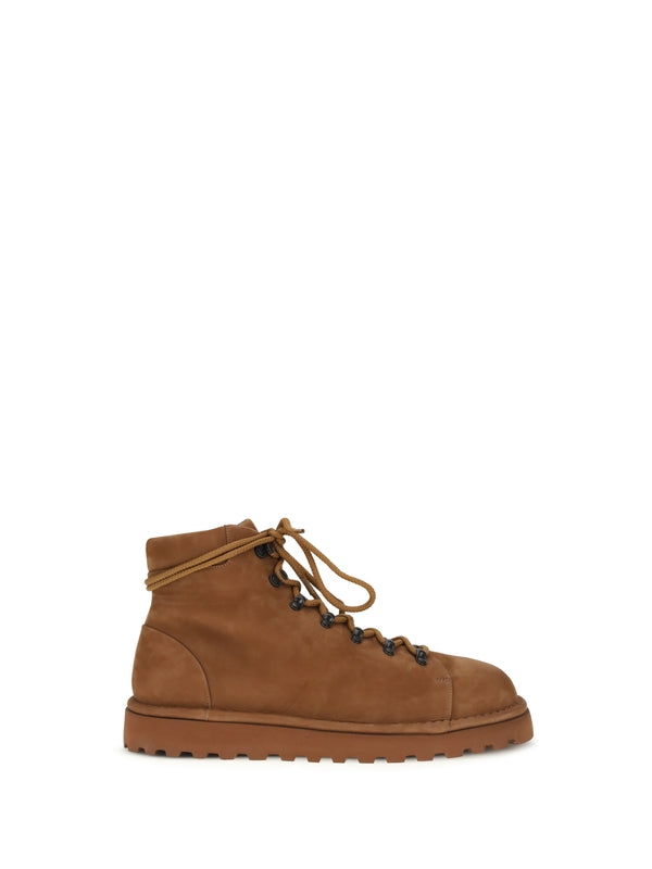 Marsell Brown Lace-Up Boots