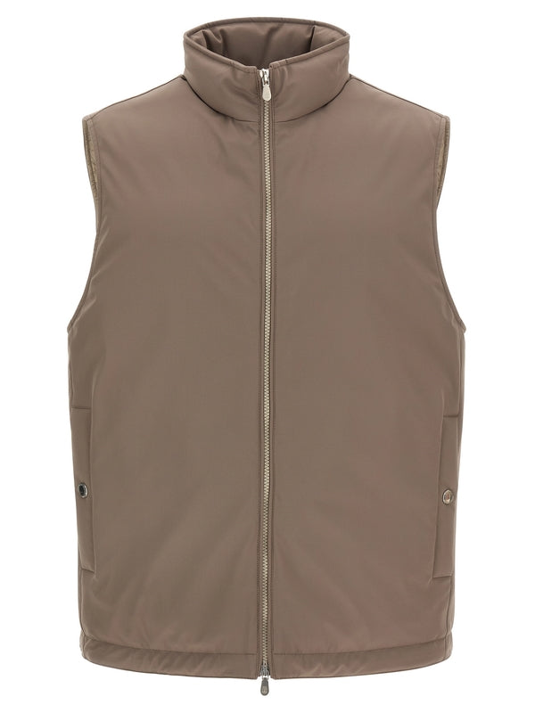Brunello Cucinelli Beige Vests