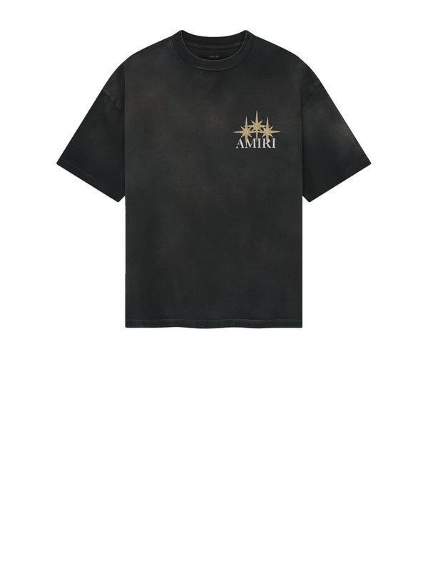 Amiri Black Half Sleeve