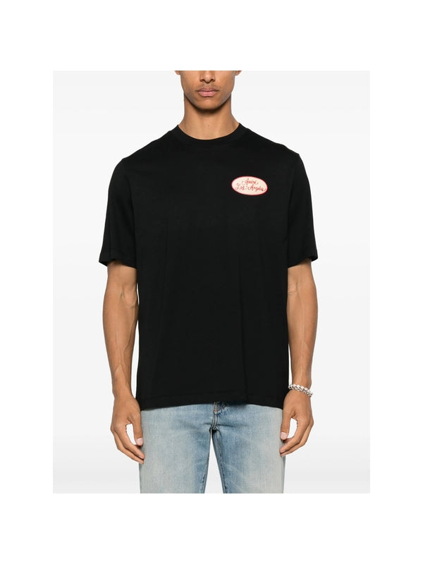 Amiri Black Half Sleeve