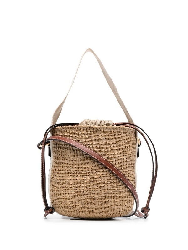 Woody Basket Small Bucket Bag