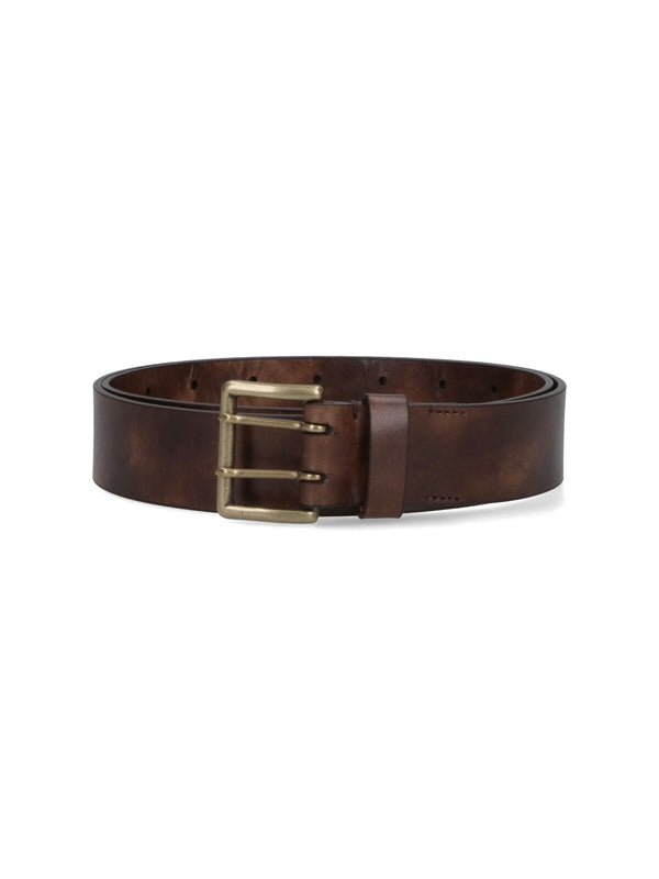 Auralee Brown Leather Belts