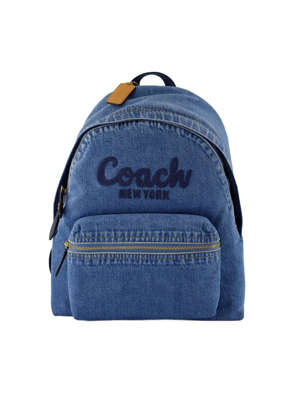 Coach Blue Backpacks
