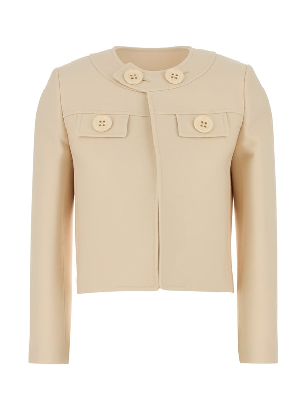 Celine Beige Jackets