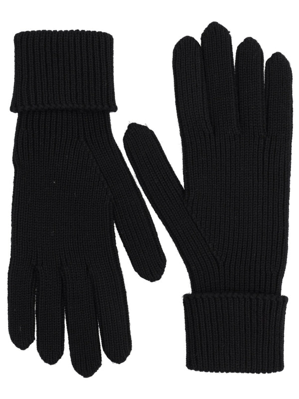 Parajumpers Black Wool Gloves