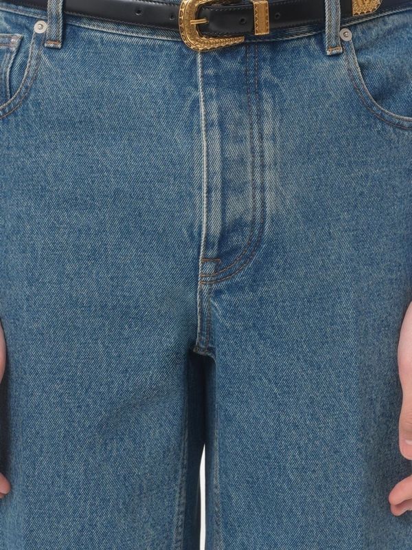 Valentino Black Leather Belts